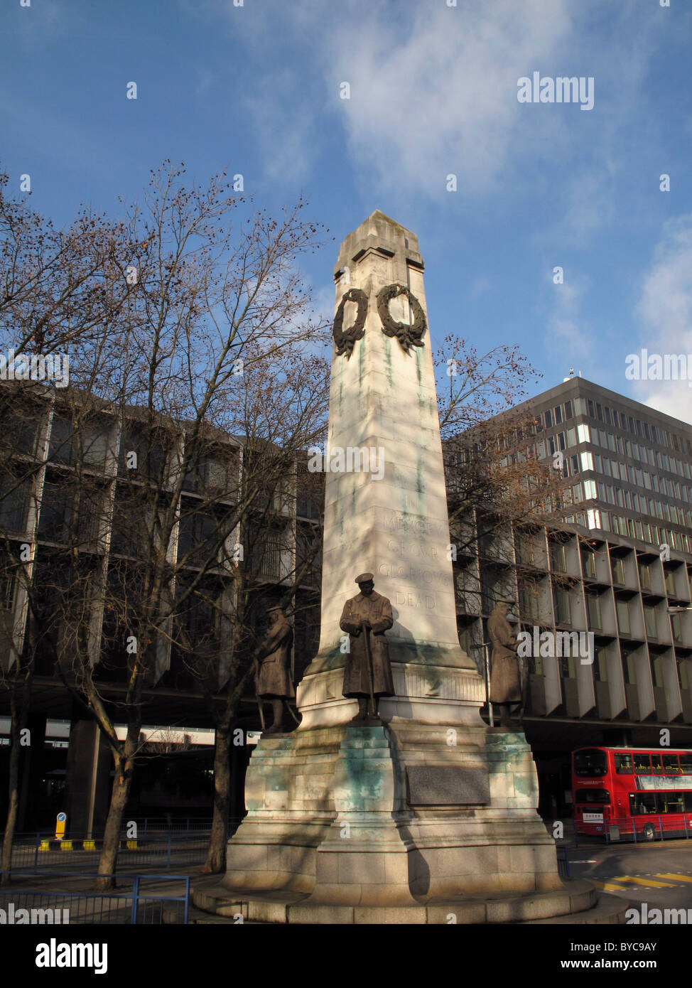 LNWR Kriegerdenkmal, Euston Station, London, England Stockfoto