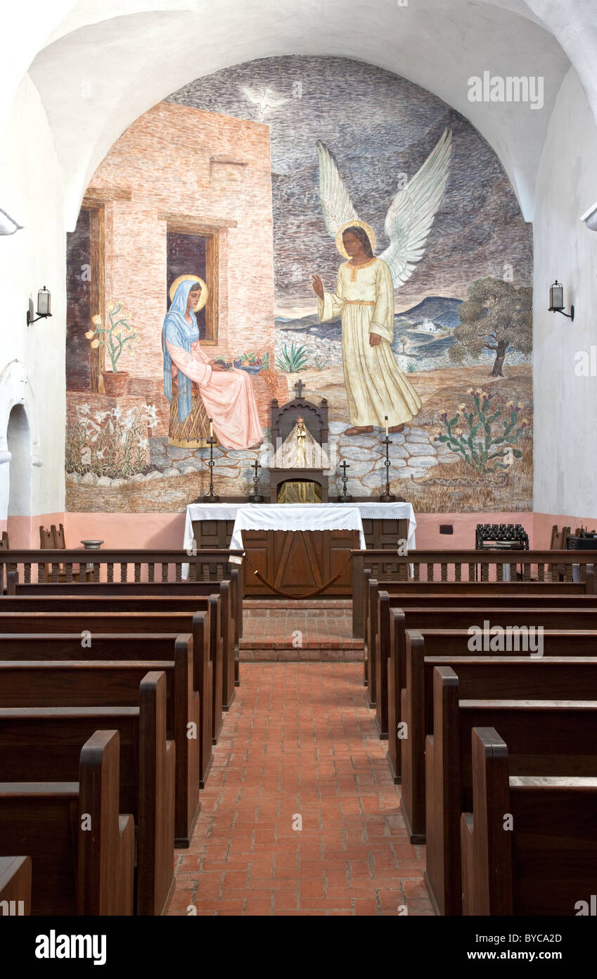 Kapelle, Presidio La Bahia Stockfoto
