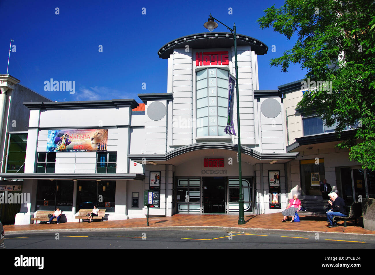 Hoyts Kino, Octagon, Dunedin, Region Otago, Südinsel, Neuseeland Stockfoto