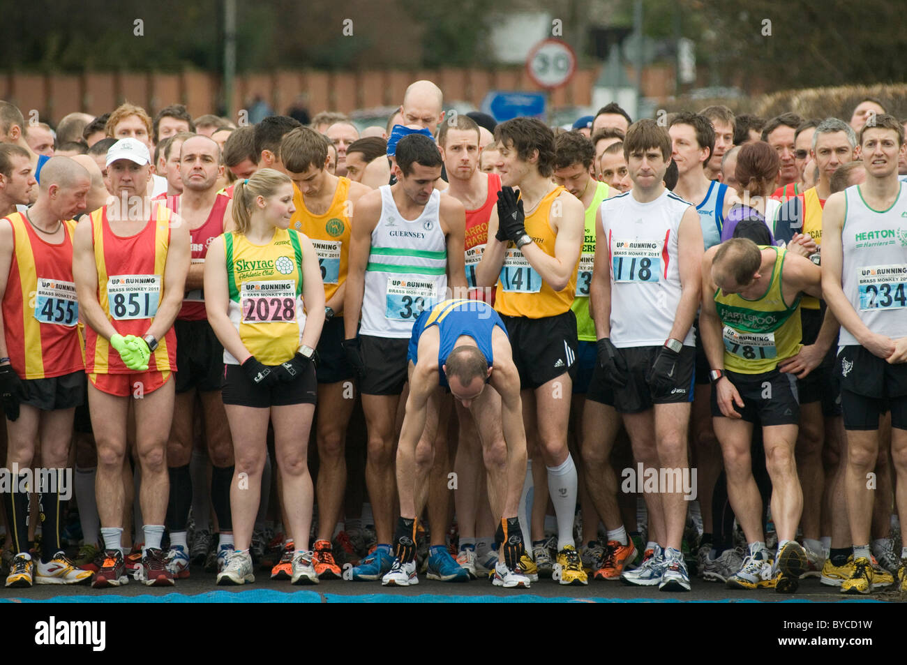 laufen Sie Läufer Läufer laufen Joggen Jogger Jogger Joggen Übung Ausübung körperlicher Betätigung fit Fitness halten halten Marathon ma Stockfoto