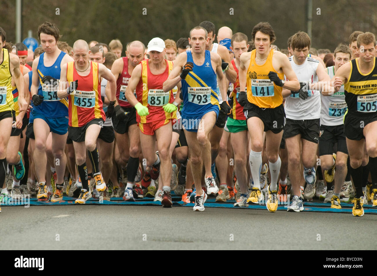 laufen Sie Läufer Läufer laufen Joggen Jogger Jogger Joggen Übung Ausübung körperlicher Betätigung fit Fitness halten halten Marathon ma Stockfoto
