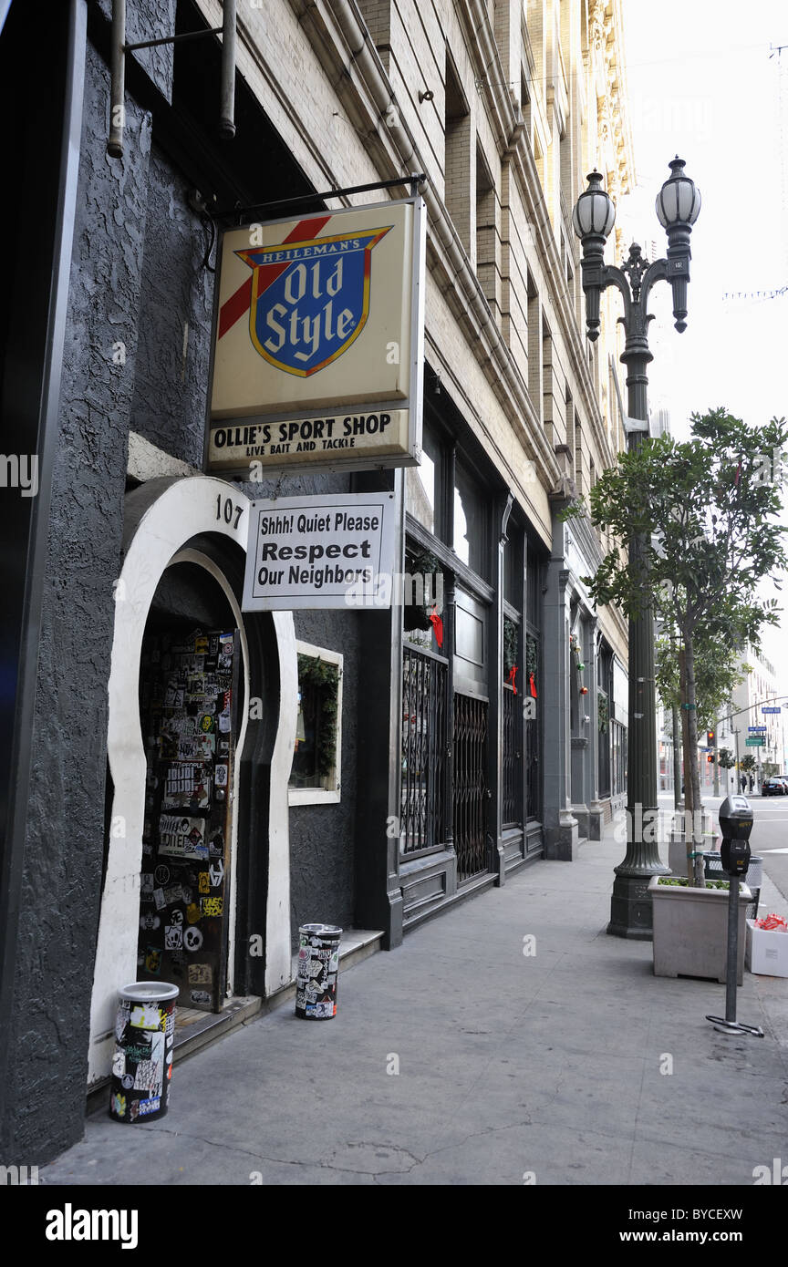 Ollies Sport-Shop Stockfoto