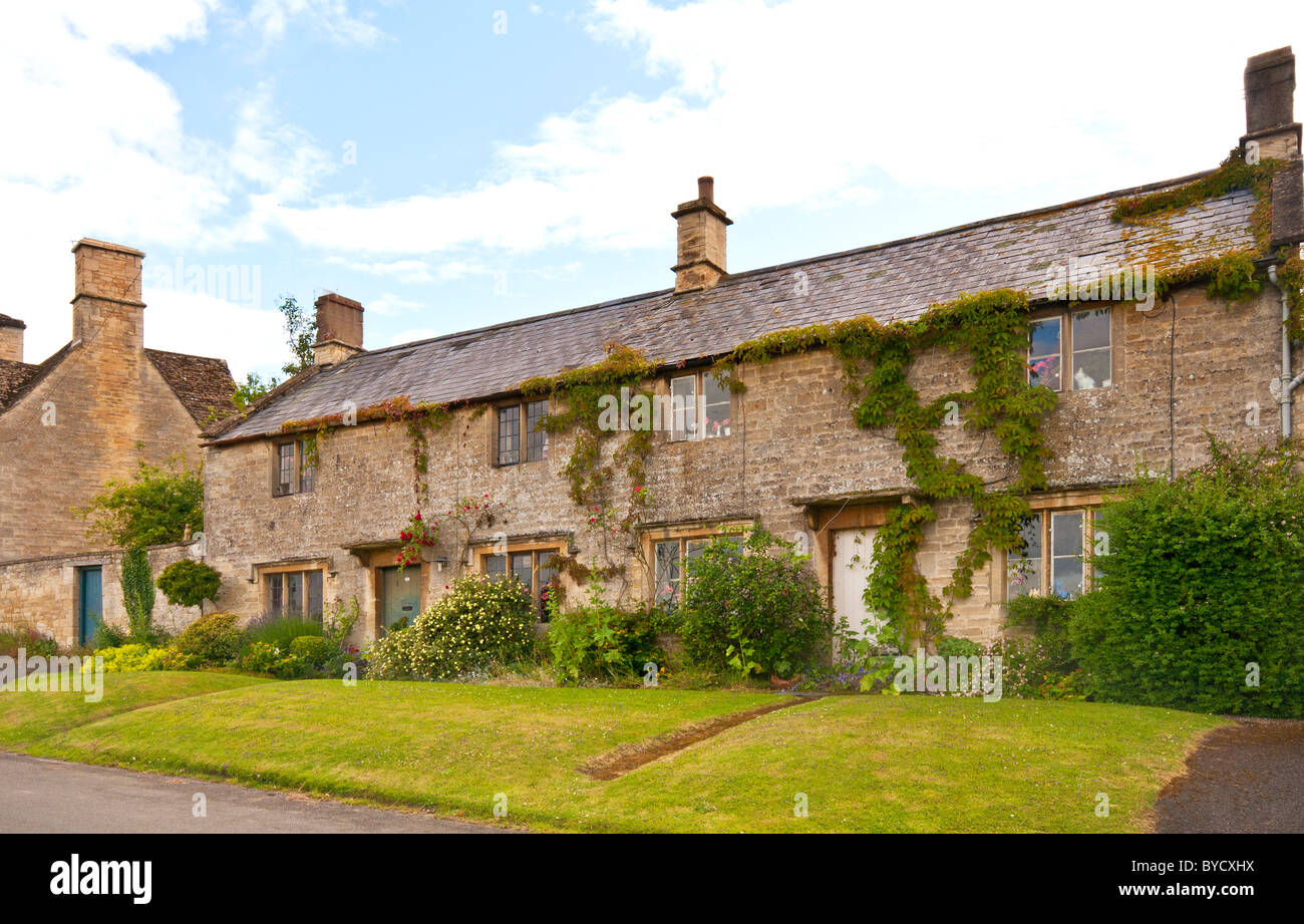 Ferienhaus im Herzen von England; Bauernkate Im Herzen Englands Stockfoto