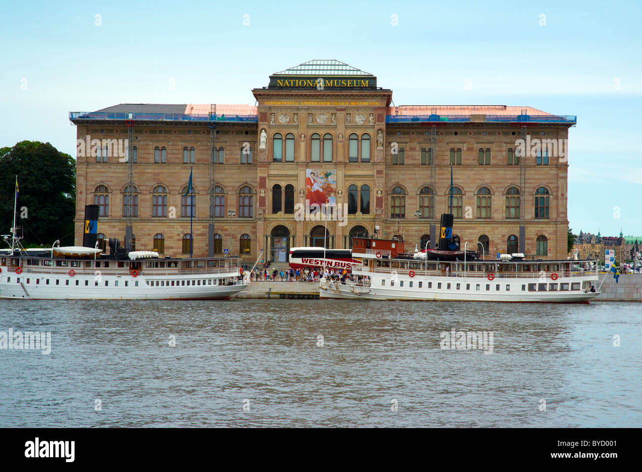 National-Museum von Stockholm Stockfoto
