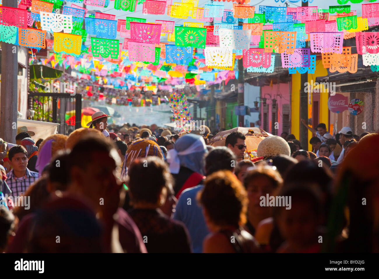 Fiesta Grande oder das Grand Festival, Chiapa De Corzo, Chiapas, Mexiko Stockfoto