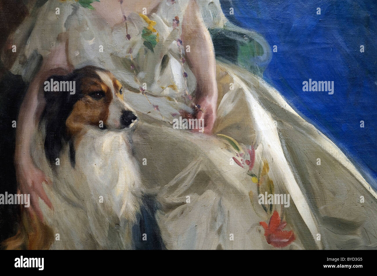 Detail: Frau Walter Rathbone Bacon (Virginia Purdy, starb 1919), 1897, von Anders Leonard Zorn Stockfoto