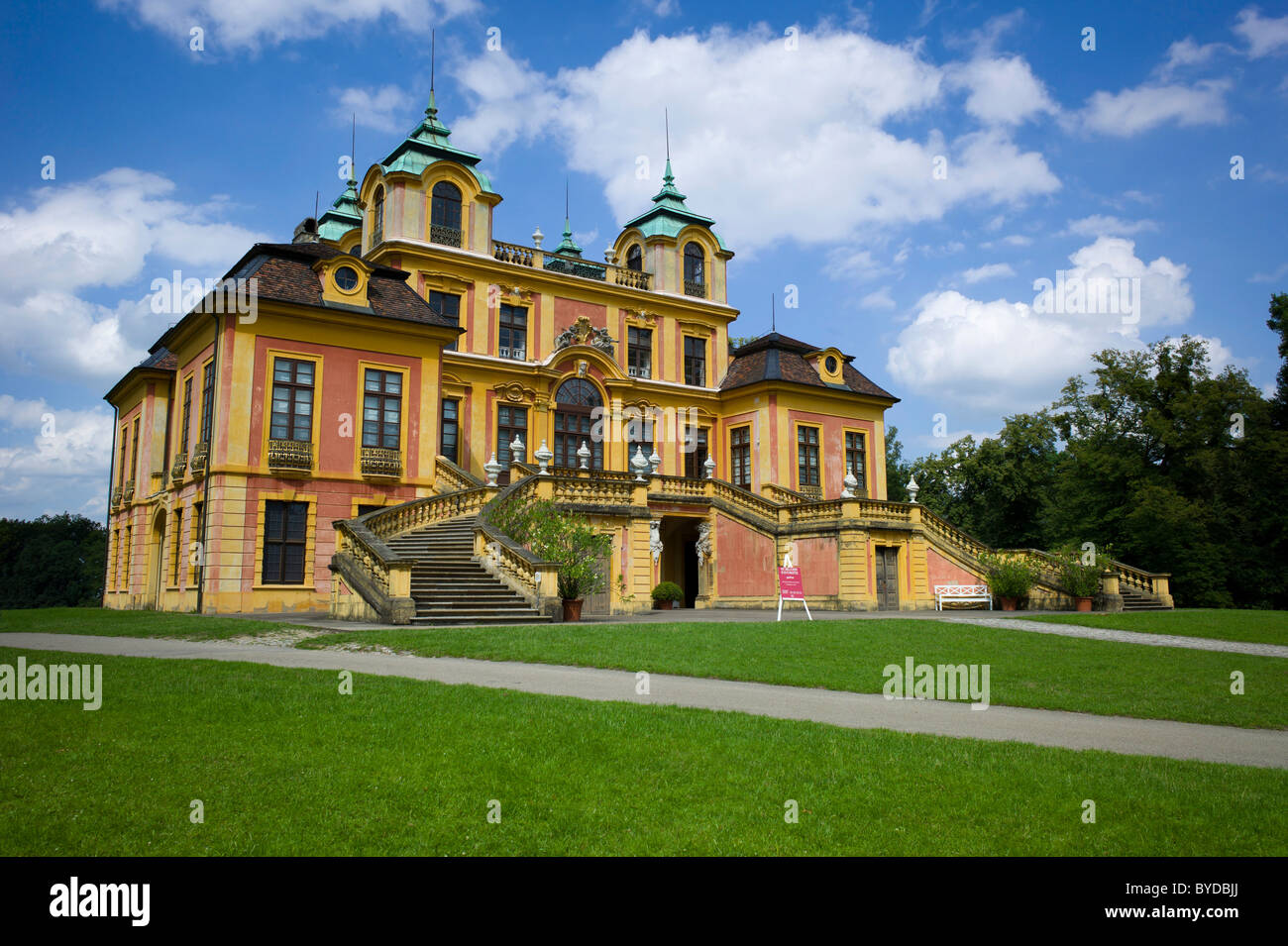 Schloss Favorite, barocke Lustschloss und Jagdlodge, Favorit Park