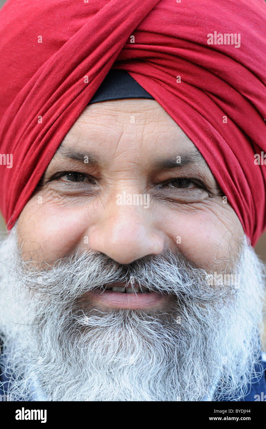 Sikh Mann Stockfoto