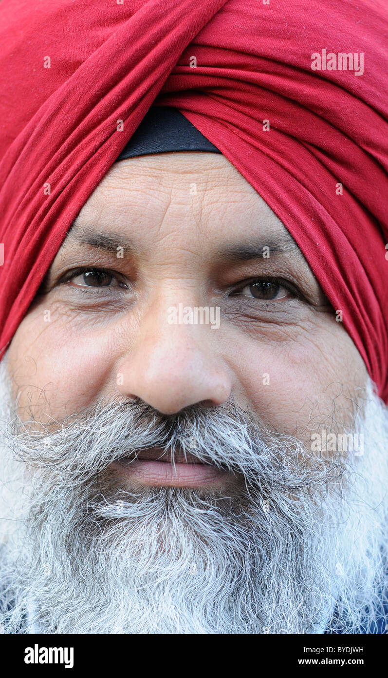 Sikh Mann Stockfoto