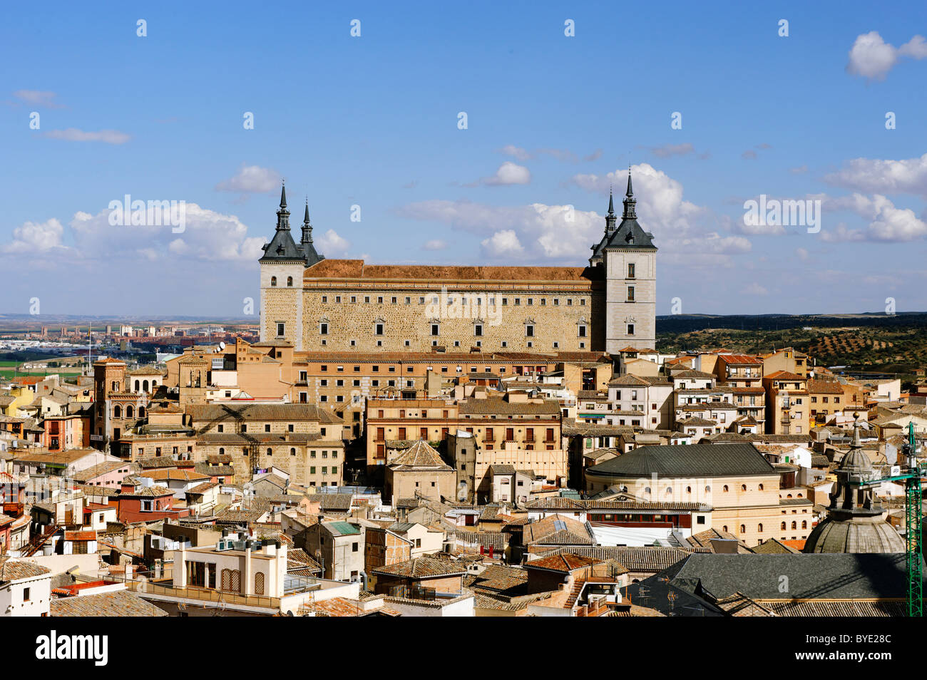 Alcázar, Toledo, Kastilien-La Mancha, Spanien, Europa Stockfoto