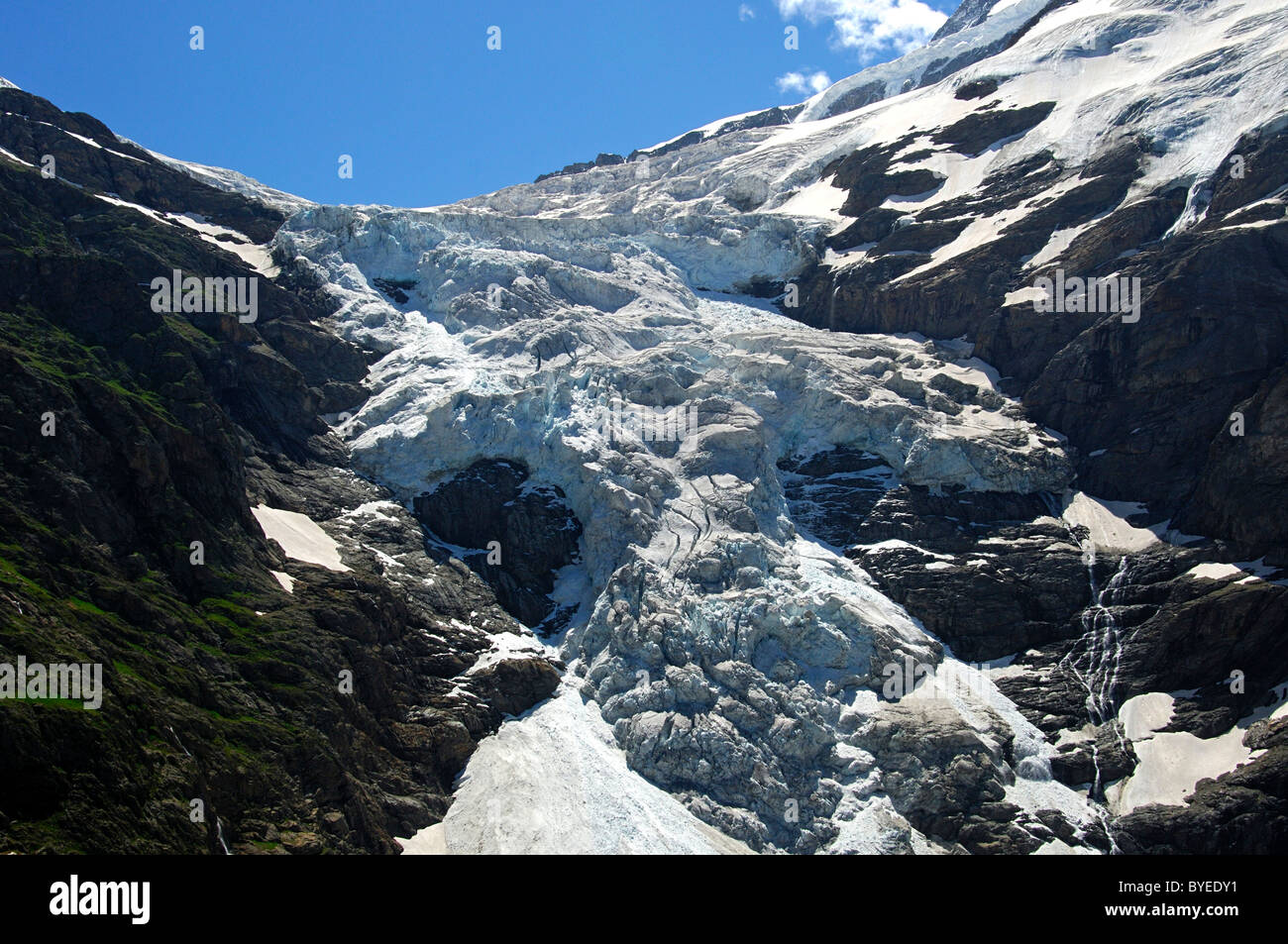 Oberer Grindelwald Glacier Switzerland Stockfotos und bilder Kaufen