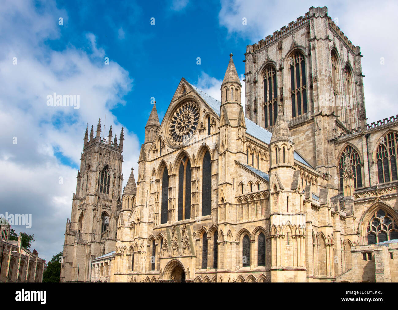 York Minster Cathedral, England Stockfoto