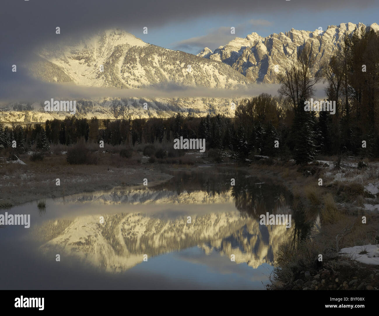 Rocky Mountain Reflexionen Stockfoto