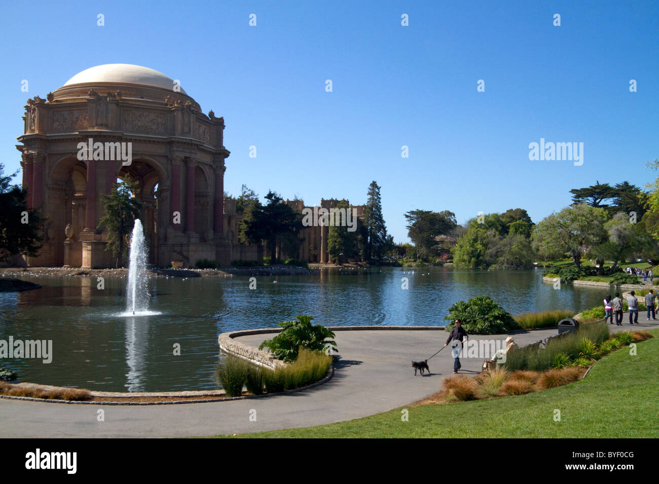 Das Exploratorium in San Francisco, Kalifornien, USA. Stockfoto