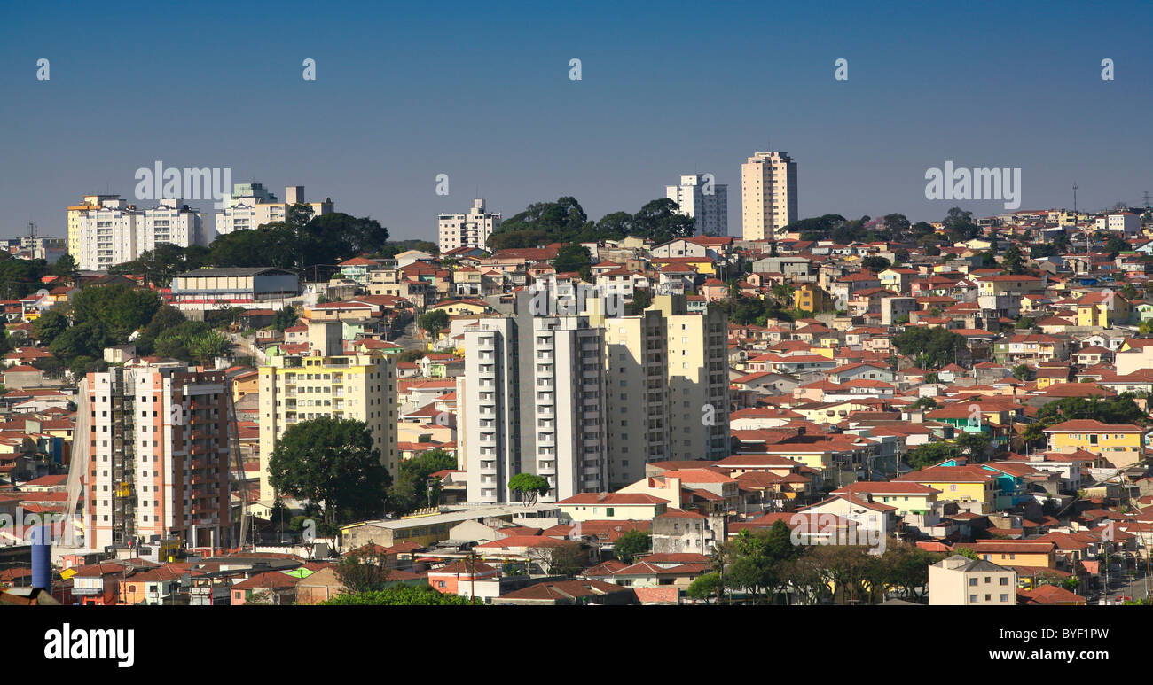 Brasilien, Sao Paulo, Sao Paulo, Blick auf Stadt Stockfoto