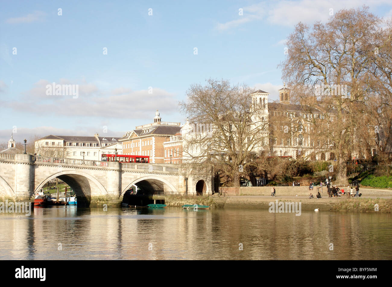 Blick auf Richmond Upon Thames, England Stockfoto