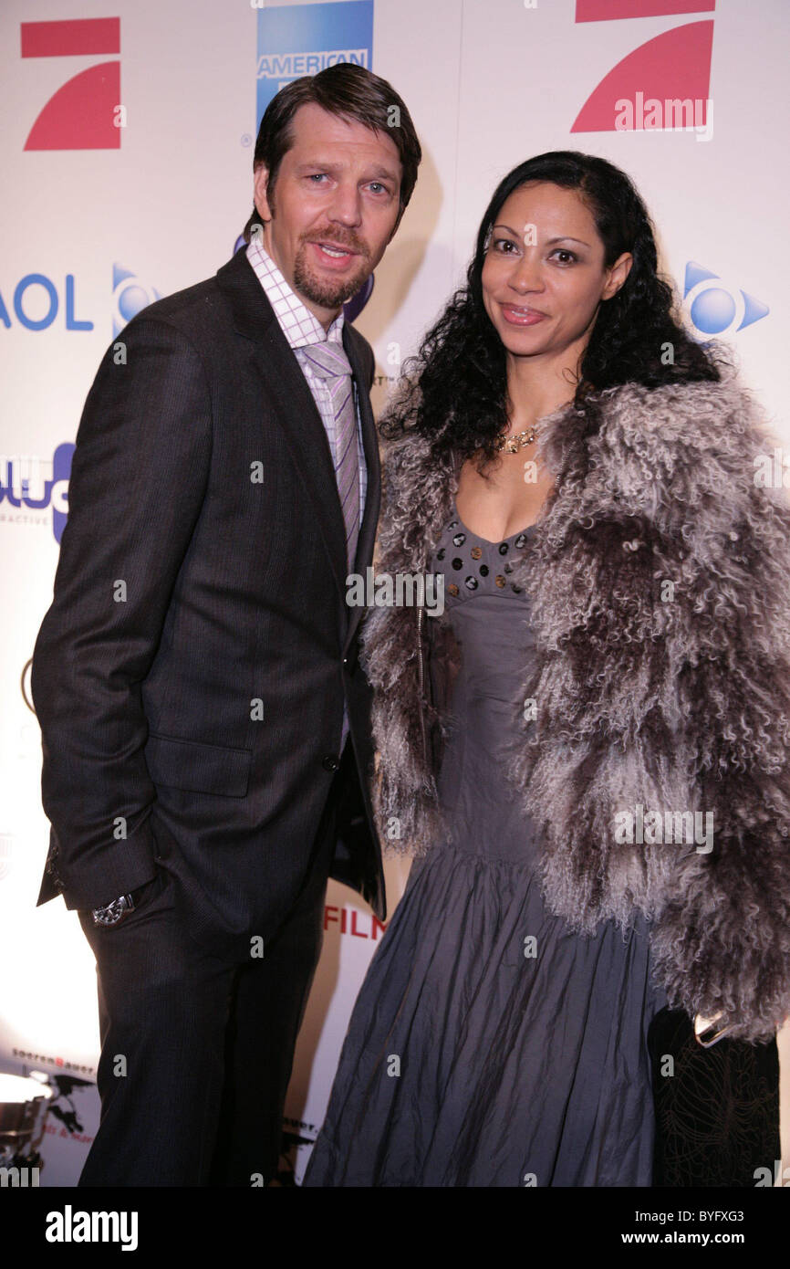 Kai Wiesinger und Chantal de Freitas 57. Internationalen Filmfestspiele Berlin (Berlinale) - trifft Film Medien Party im Stockfoto