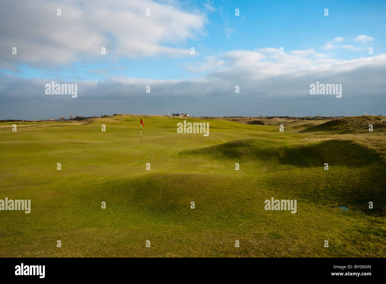 Rye Golf Club Camber East Sussex England Stockfoto