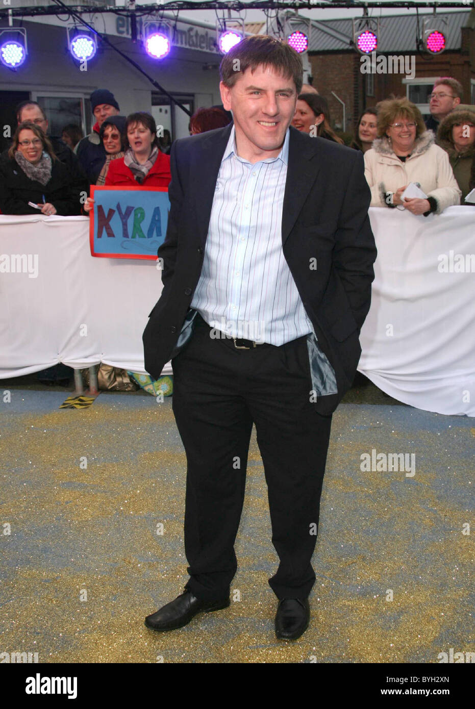 Peter Beardsley "Champion Of Champions" Dancing On Ice Finale in Elstree Studios - Ankünfte Borehamwood, England - 24.03.07 Stockfoto