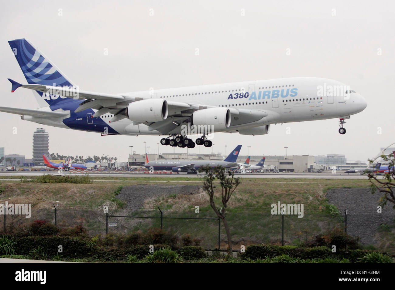 Weltweit größte Passagierflugzeug, der Airbus A380