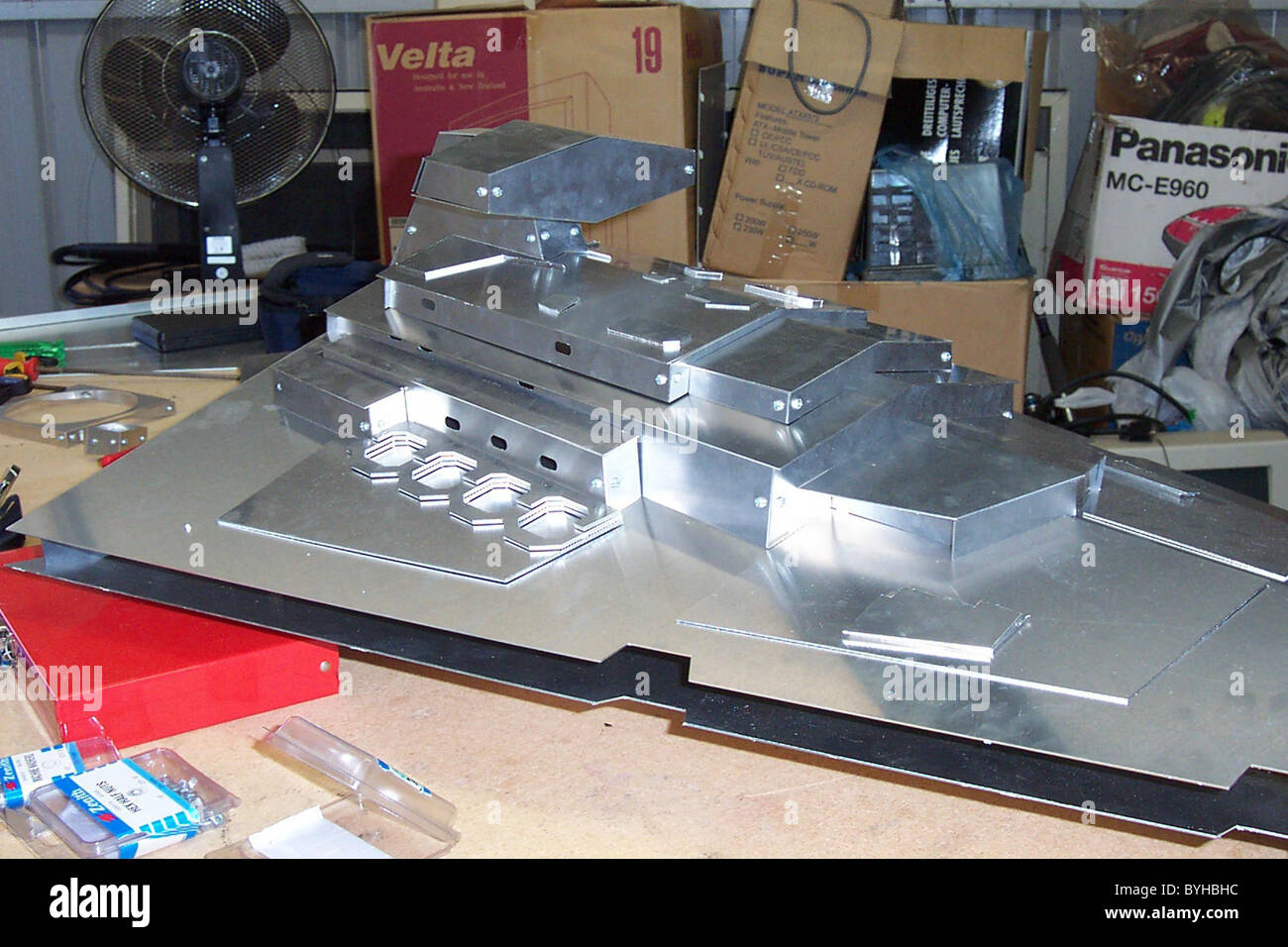 Imperator Star Destroyer PC mod Vollendung nähert sich jemand Imperator auschecken, denn zum erste Mal wahrscheinlich Fragen, was Stockfoto