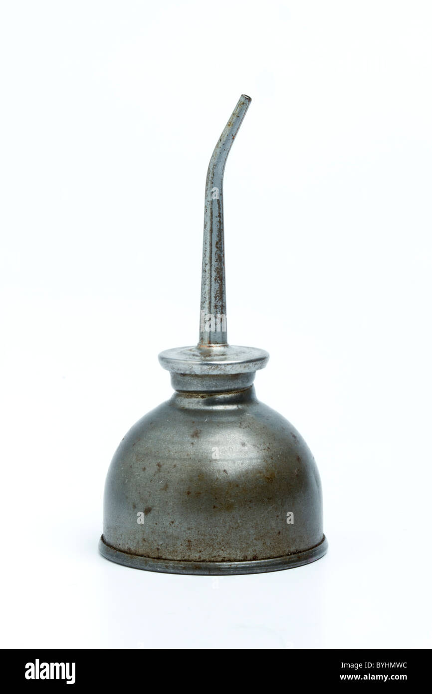 Altes Öl kann Stockfoto