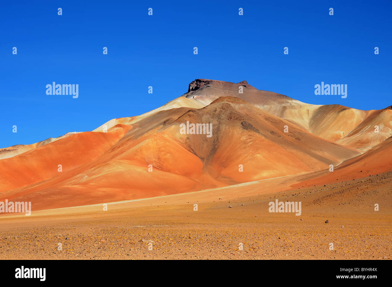 Bunten Landschaft der Anden in die Atacama-Wüste in Süd-west-Bolivien Stockfoto