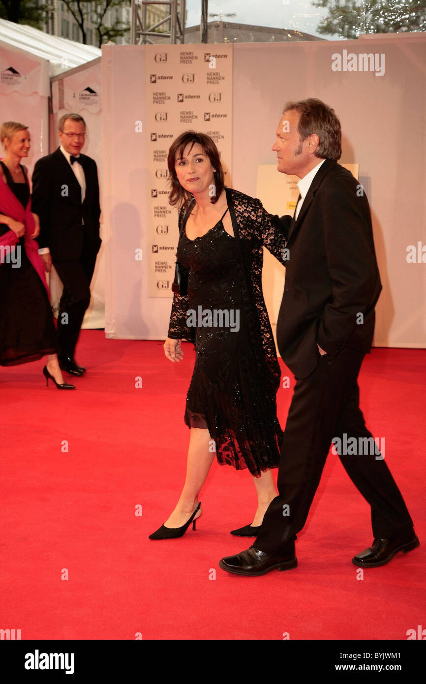 Sandra Maischberger, Jan Kerhart Henri Nannen Preis Awards statt bei ...