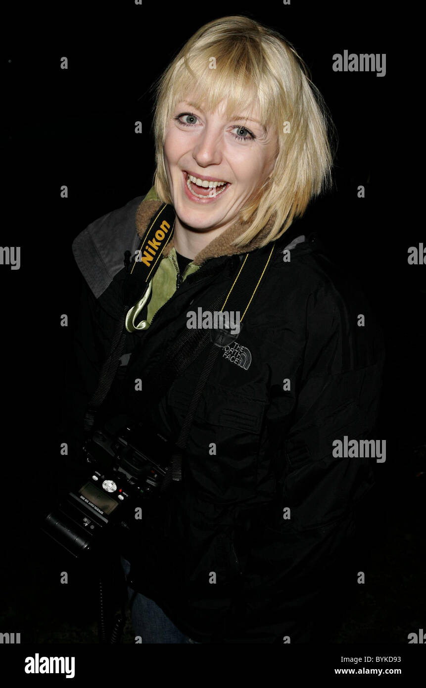 Yvette Fielding beim Eröffnungsabend für Carbon Club London, England - 19.04.07 Simon Burchell / Stockfoto