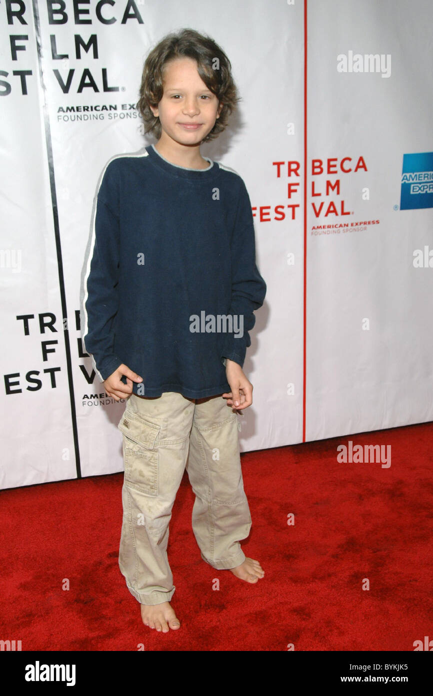 Bobby Coleman auf der New York Premiere von 'Take' 2007 Tribeca Film Festival statt bei Clearview Chelsea West Theater New York City, Stockfoto