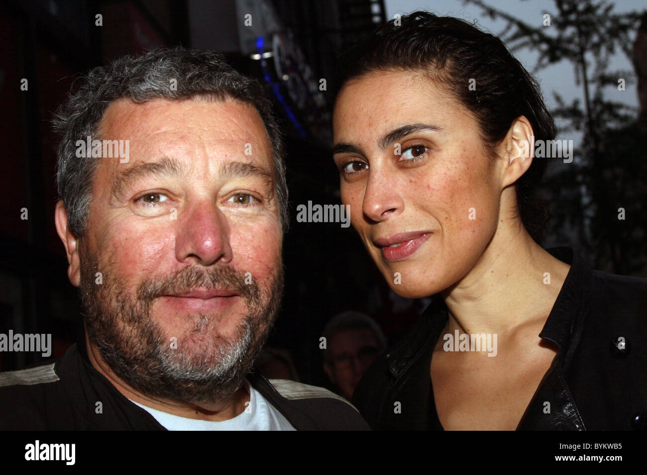 Philippe Starck und Jasmine Abdellatif Gramercy Starck starten Partei der New York City, USA - 01.05.07 Stockfoto
