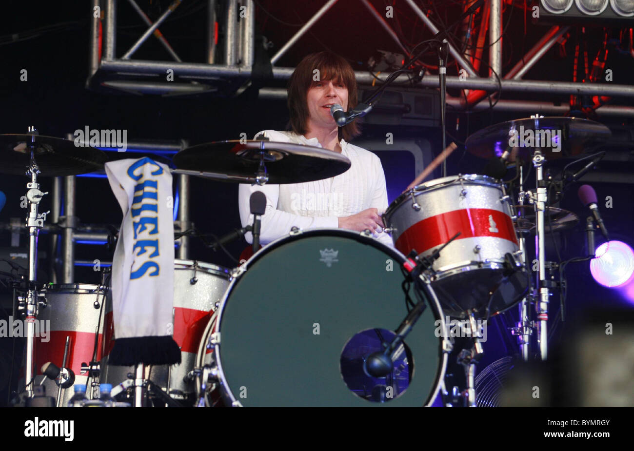 Kaiser Chiefs O2 Wireless Festival 2007 - 4.Tag Leeds, England - 17.06.07 () R Lawrence / Stockfoto