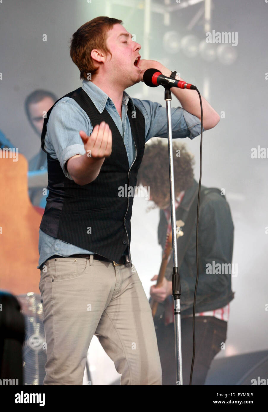 Kaiser Chiefs O2 Wireless Festival 2007 - 4.Tag Leeds, England - 17.06.07 () R Lawrence / Stockfoto