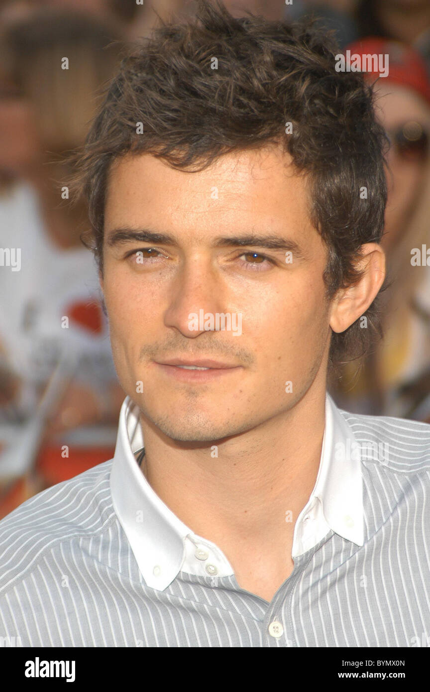 Orlando Bloom Welt Premiere von Walt Disney Pictures ' Pirates Of The Caribbean: am Ende der Welt "im Disneyland Park statt Stockfoto