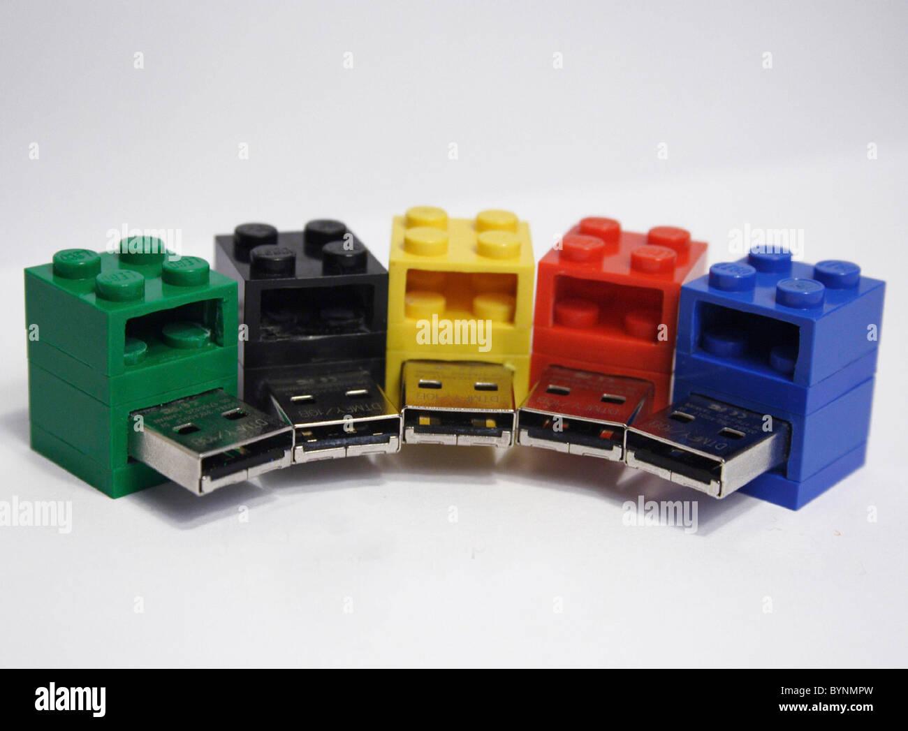 LEGO USB-Bricks Lego Fans freuen, denn dank einer australischen Firma  namens Zip Zip Sie jetzt Ihren Favoriten speichern können Stockfotografie -  Alamy