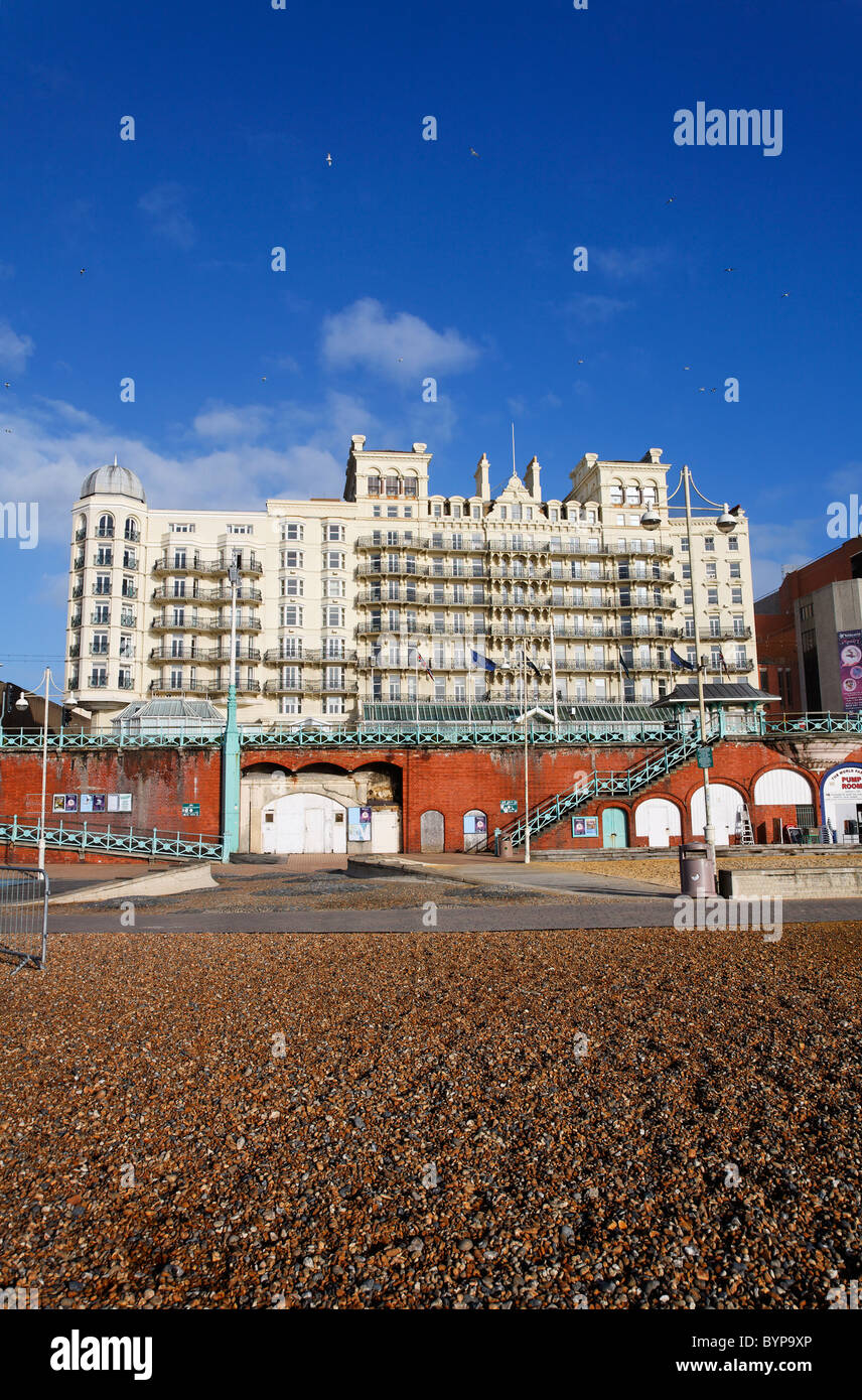 Das Grand Hotel, Brighton, East Sussex, England Stockfoto
