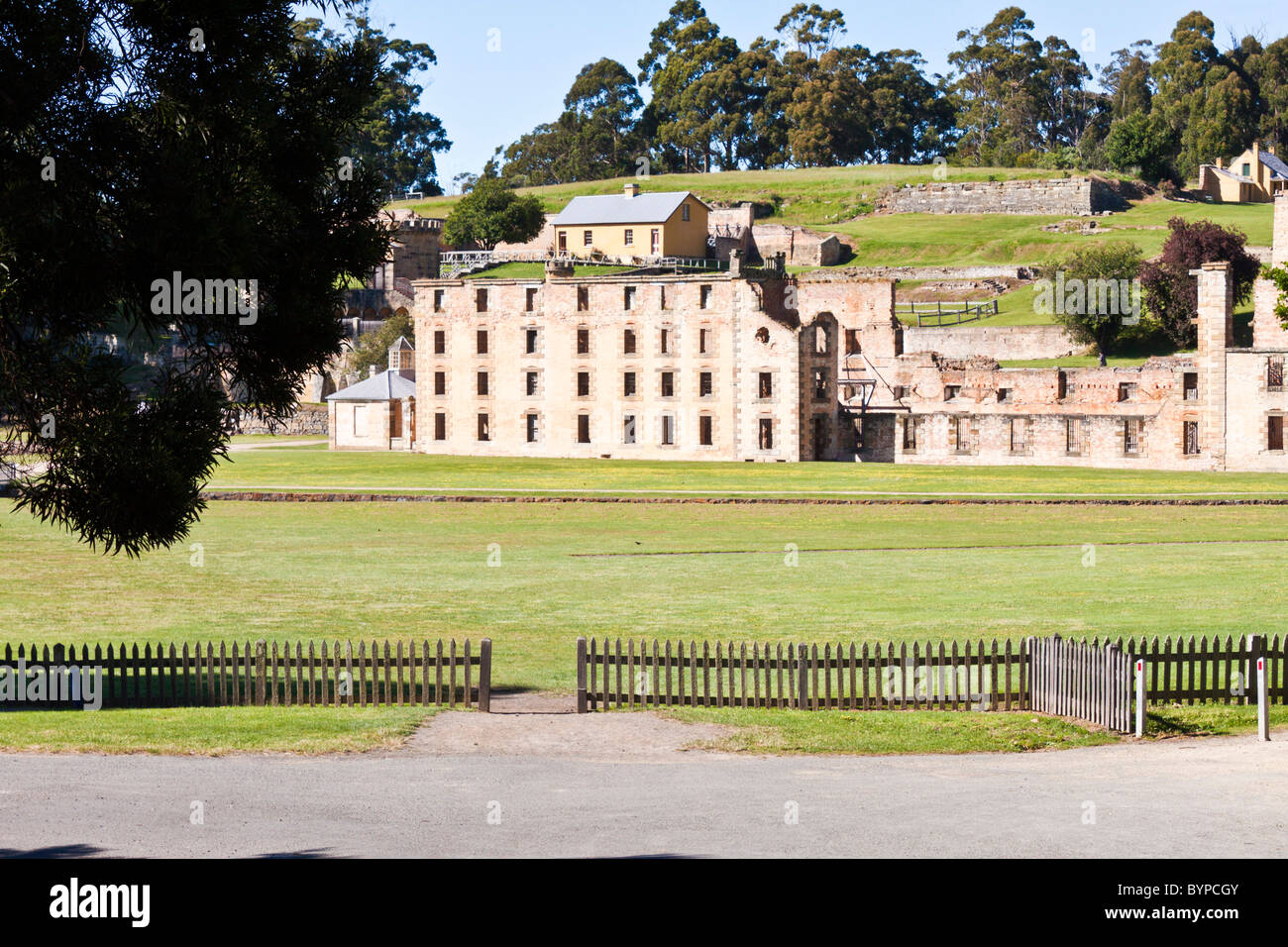 Historischen ehemaligen Strafkolonie in Port Arthur, Tasmanien, Australien Stockfoto