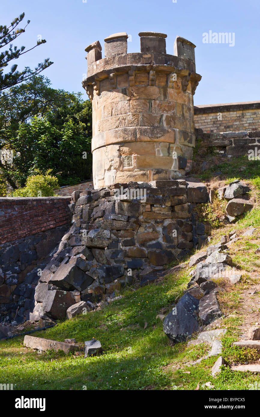 Historischen ehemaligen Strafkolonie in Port Arthur, Tasmanien, Australien Stockfoto