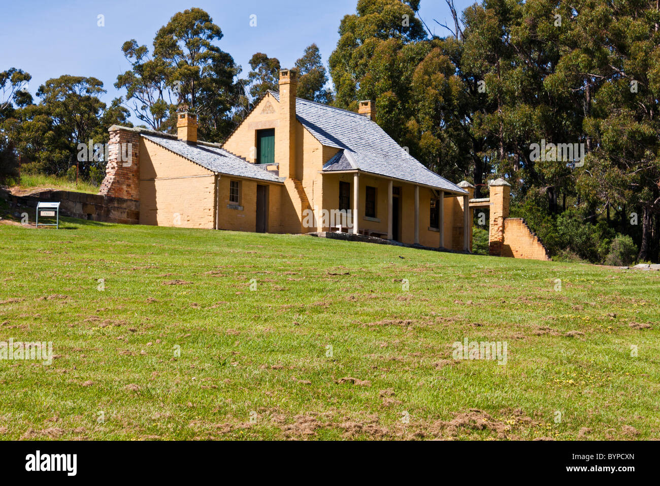Historischen ehemaligen Strafkolonie in Port Arthur, Tasmanien, Australien Stockfoto