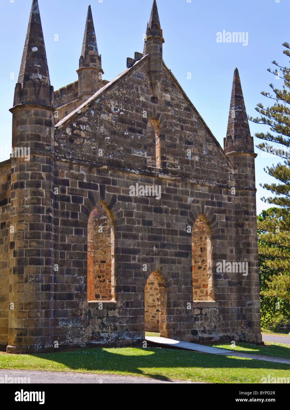 Historischen ehemaligen Strafkolonie in Port Arthur, Tasmanien, Australien Stockfoto