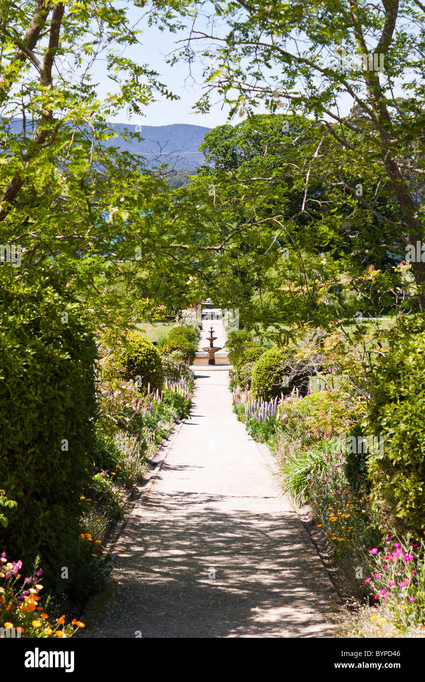 Regierung Garten, Port Arthur, Tasmanien, Stockfoto