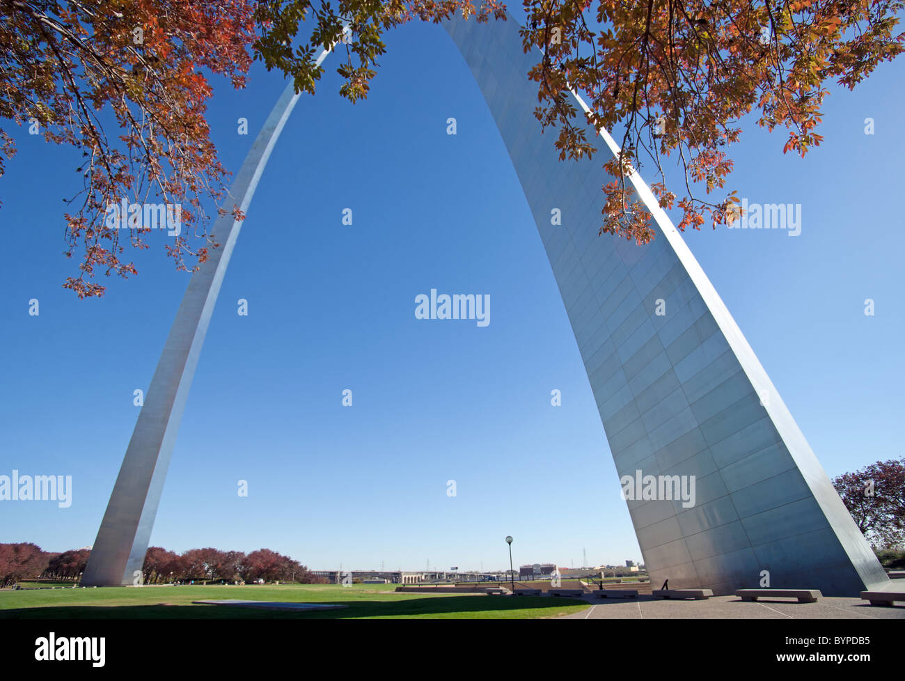 Gateway Memorial Arch in Saint Louis, missouri Stockfoto