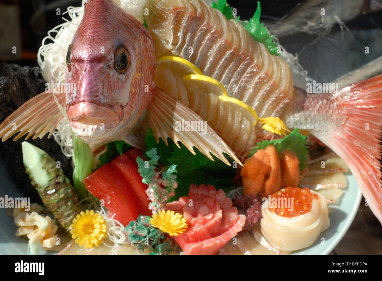 Sushi-Restaurant in Tokio Stockfoto