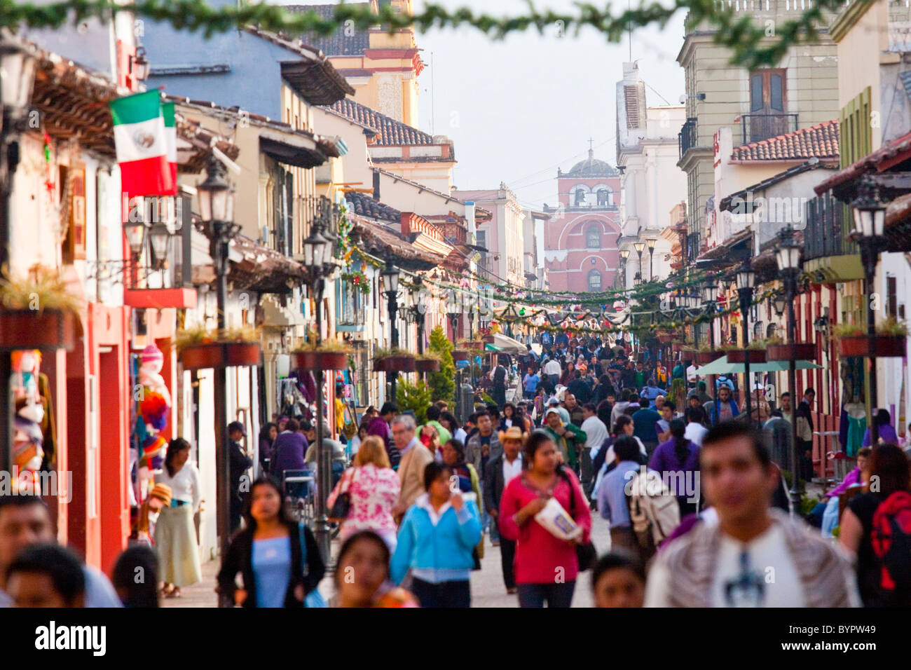 20 de Noviembre, San Cristobal de Las Casas, Chiapas, Mexiko Stockfoto