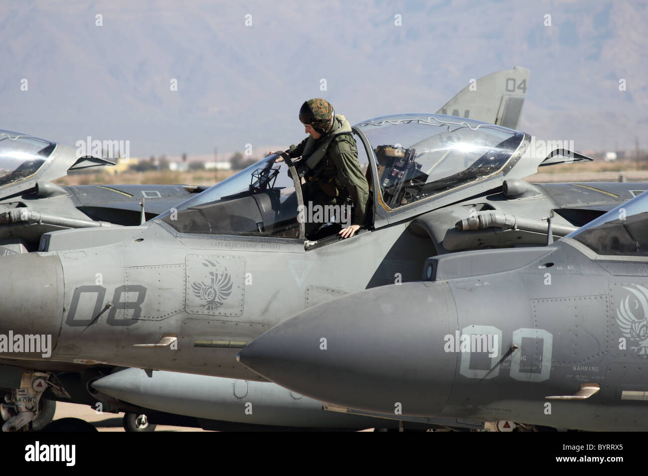 Harrier-Jet Stockfoto