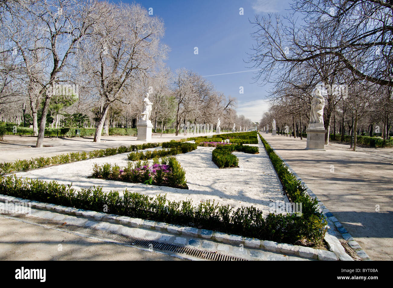 Parque del Retiro, Madrid Stockfoto
