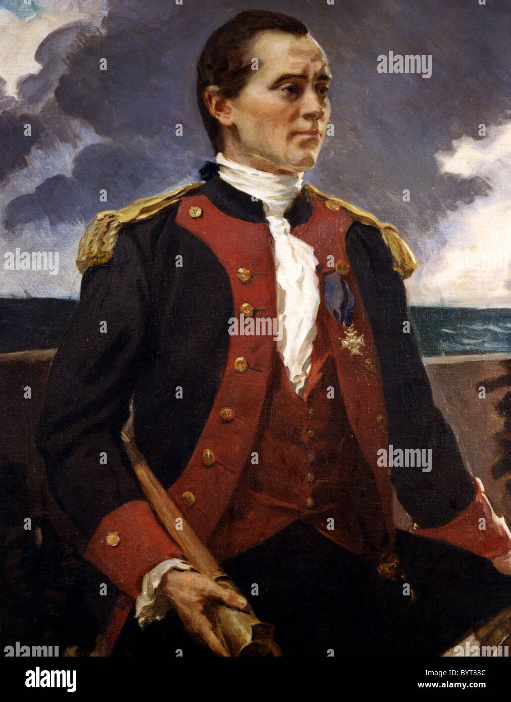 Captain John Paul Jones Stockfoto