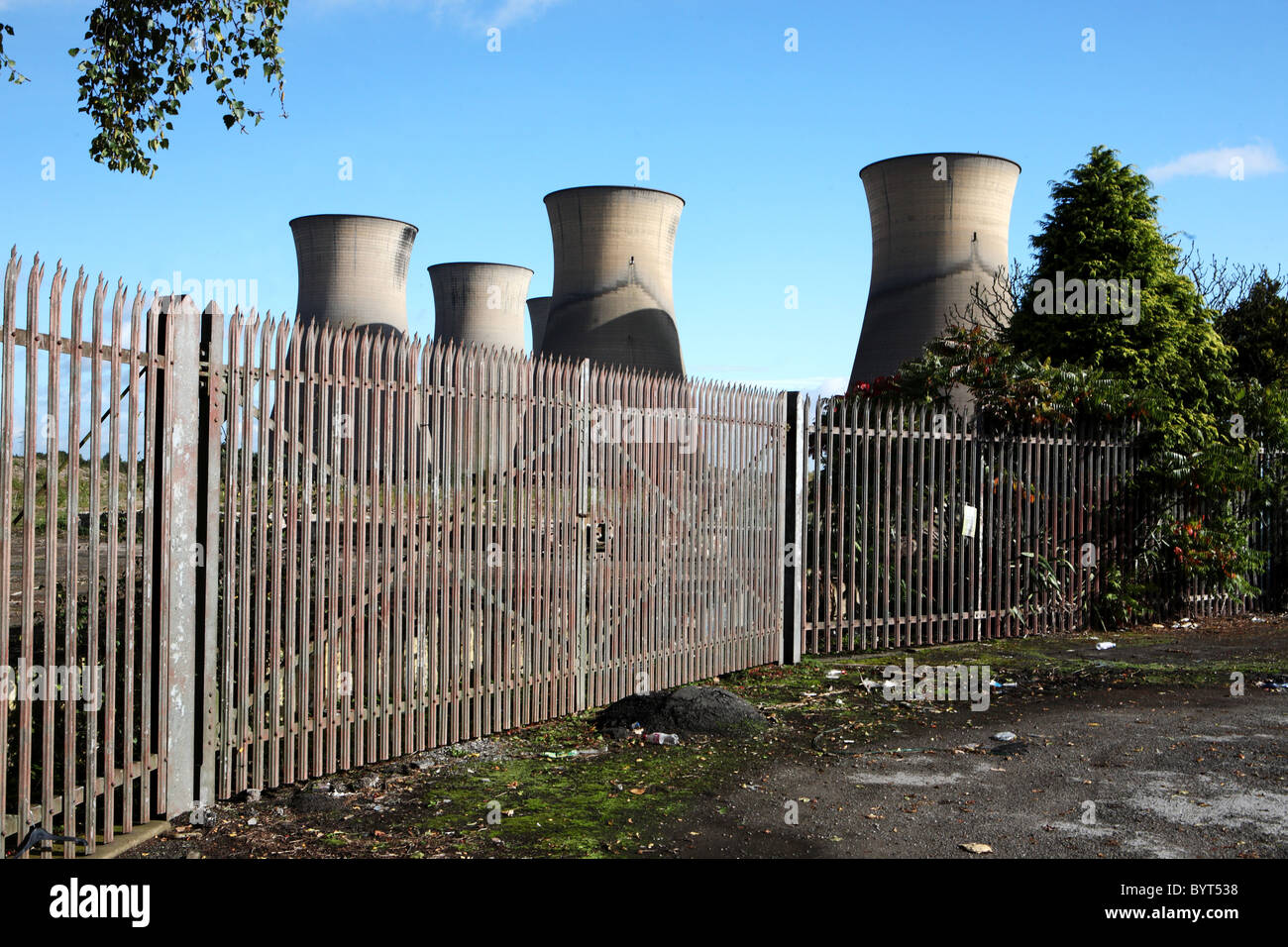 Willington Kraftwerk Stockfoto