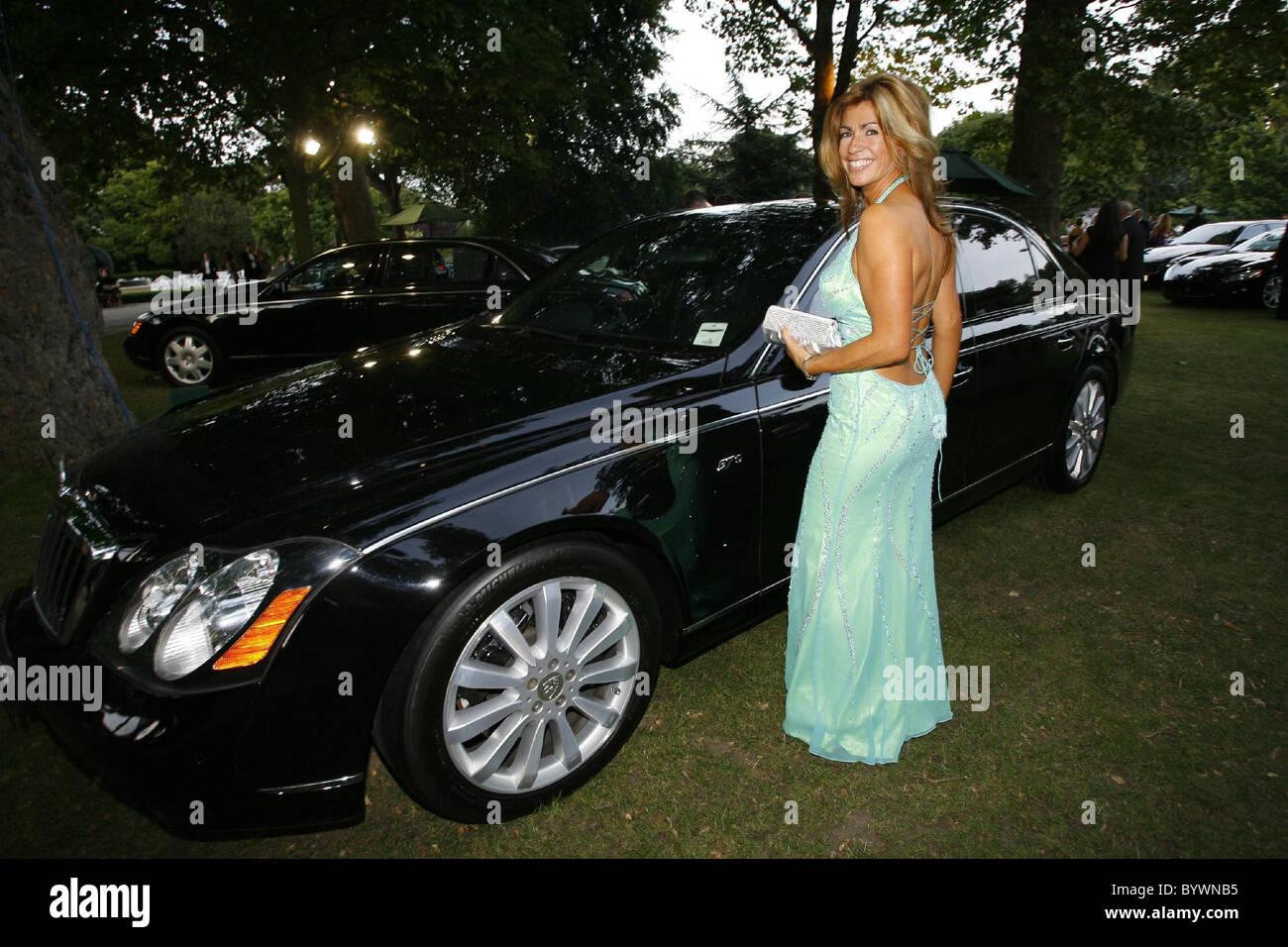 Gast-Salon Prive private Luxus und Supersportwagen zeigen an der Hurlingham Club London, England - 13.07.07 Stockfoto