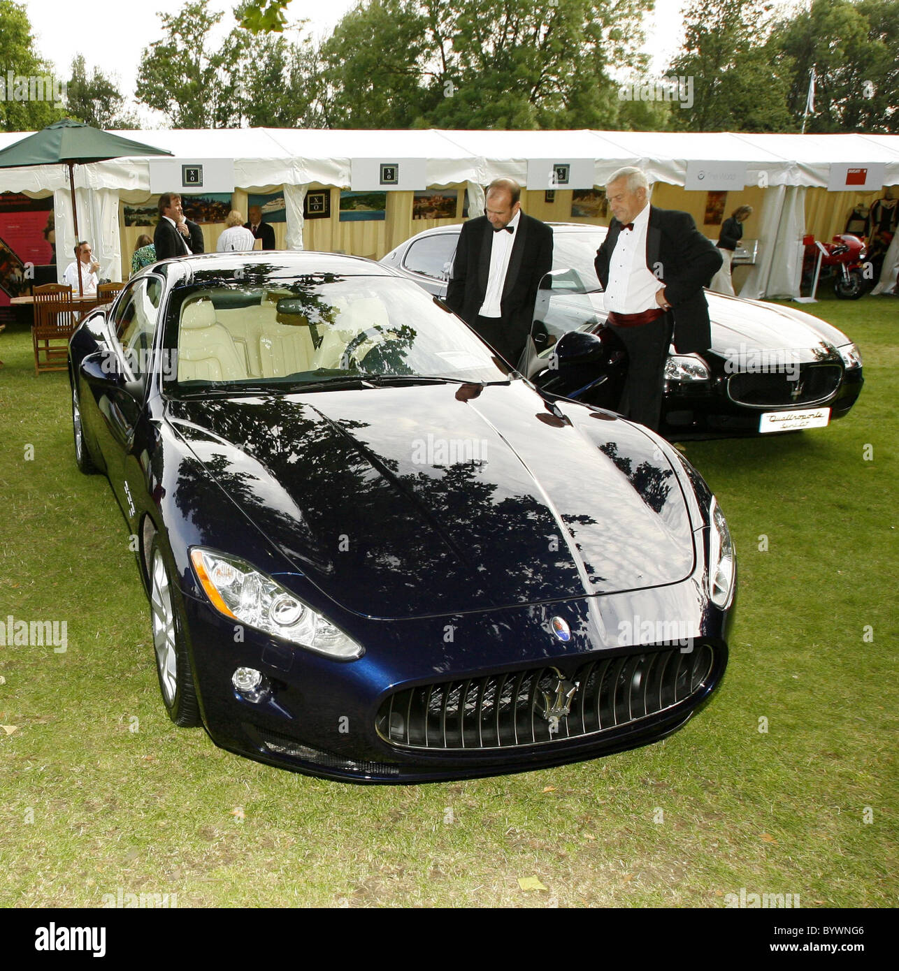 Maserati Salon Prive private Luxus und Supersportwagen zeigen an der Hurlingham Club London, England - 13.07.07 Stockfoto